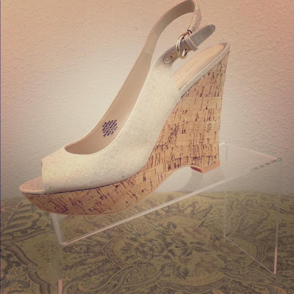 Nine West Women's Espadrille Shoes Cork Wedges